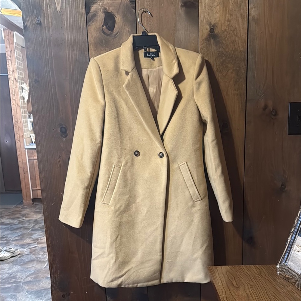 lulus Tan Women's Coat